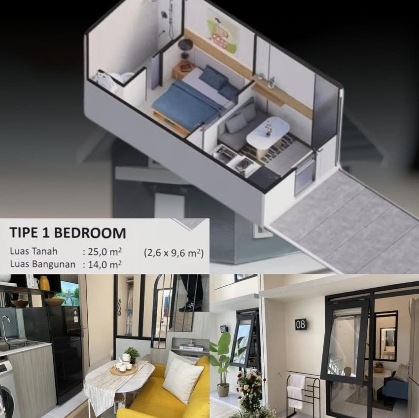 PKP & Lippo Bangun Rumah 14 Meter Persegi, Cicilan Rp600 Ribu per Bulan