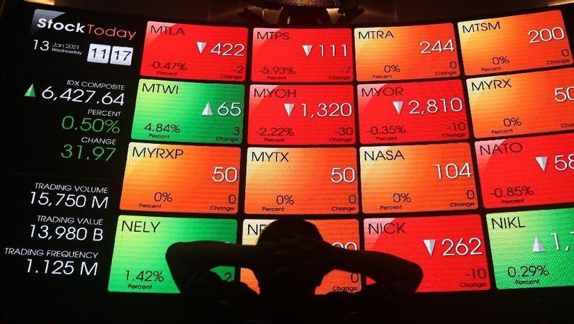 IHSG Tergelincir ke 6.832, Mayoritas Sektor Saham Merah