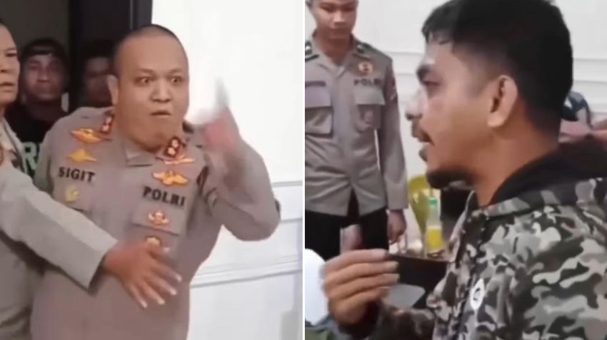 Tantang Polisi dan Sebut Bekingan Aparat, Dua Pria Diduga Koordinator Tambang Ilegal Bikin Ricuh, Kapolres Boalemo: Jangan Ancaman Anggota Saya!