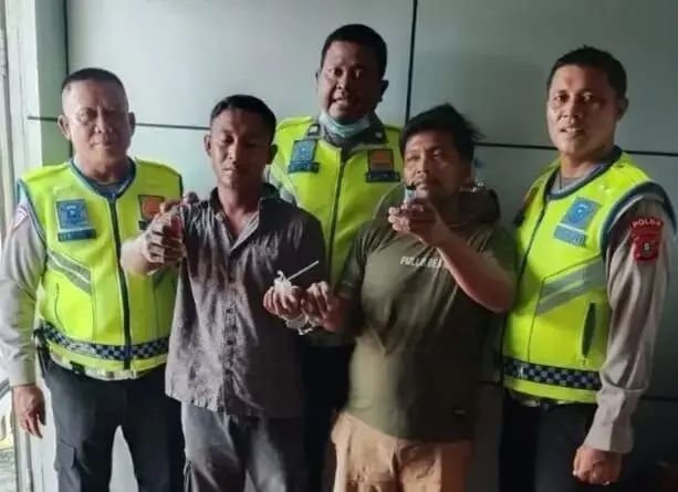 Ditlantas Polda Sumut Tangkap Sopir Truk Cold Diesel Hendak Pakai Narkoba di Medan