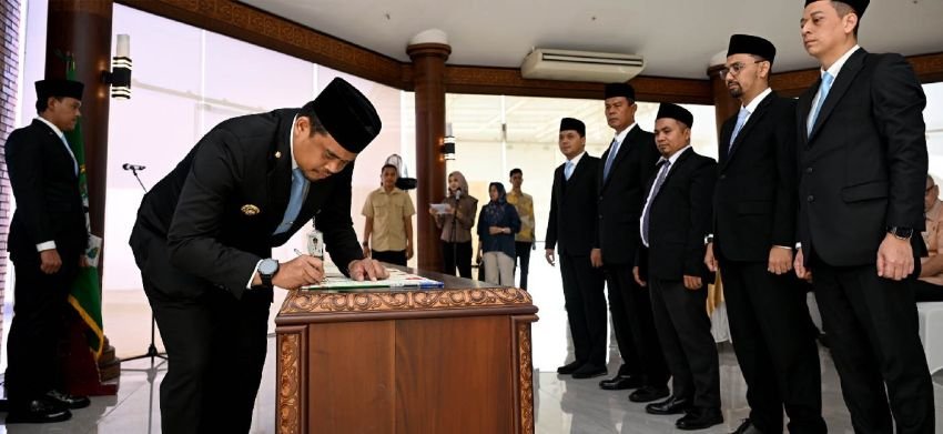 Gubernur Bobby Nasution Lantik Ari Wibowo Jadi Dirut PT Dhirga Surya, Resmi Mundur dari Ketua Gerindra Labusel