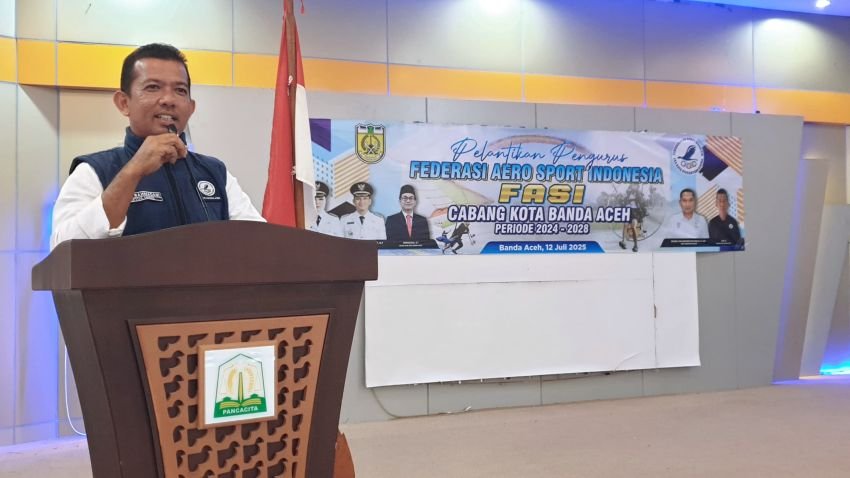FASI Kota Banda Aceh 2024&ndash;2028 Resmi Dilantik, Siap Majukan Olahraga Kedirgantaraan