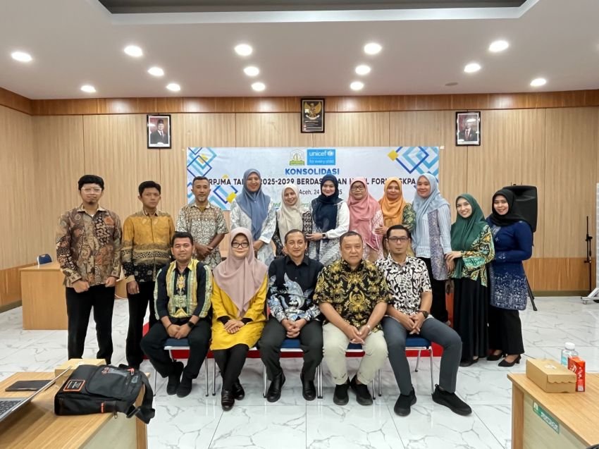 UNICEF Aceh Bersama Bappeda Gelar Konsolidasi RPJMA 2025&ndash;2029: Kuatkan Kearifan Lokal dan Kesejahteraan Rakyat