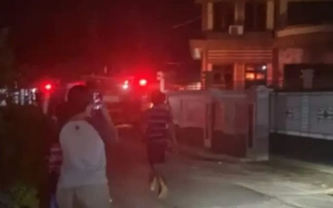 Kantor Bawaslu Labuhanbatu Utara Terbakar, Diduga Akibat Korsleting AC