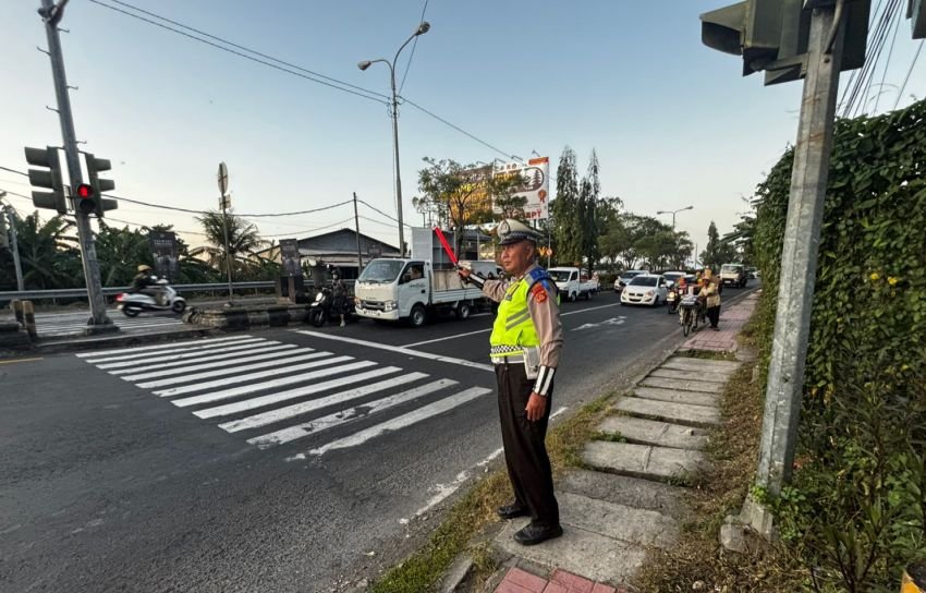 Ops Patuh Agung 2025: Polresta Denpasar Maksimalkan Pengamanan di Titik Rawan Lalu Lintas