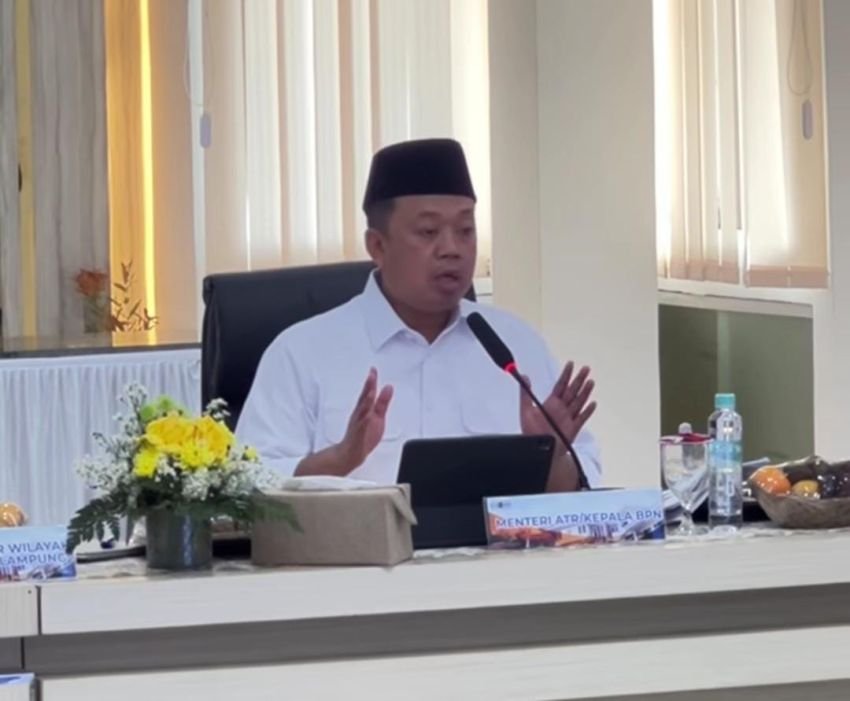 Pemerintah Tegaskan Penetapan Tanah Terlantar Tak Sembarangan, Nusron Wahid: Butuh Waktu 587 Hari