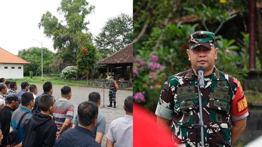 Kodim 1617/Jembrana Gelar Apel Siaga Jelang Kunjungan Kerja Wapres RI