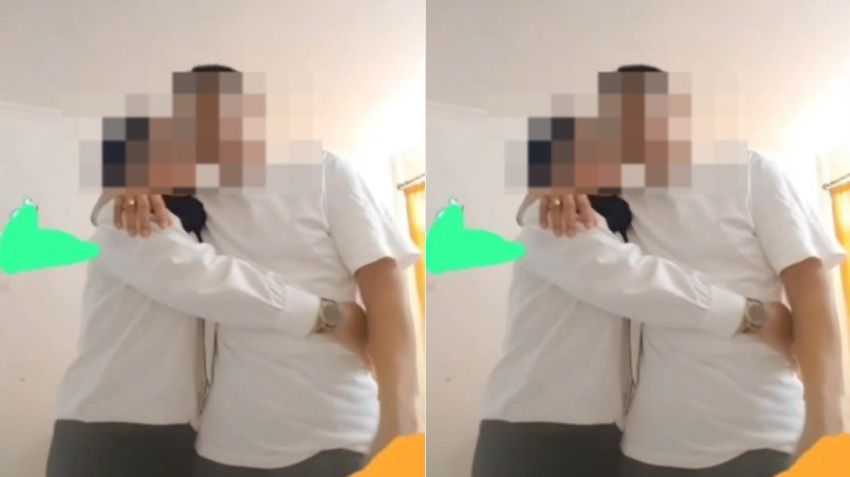 Viral! Kades Paluta Diduga Mesra dengan Istri Orang di Kamar Hotel
