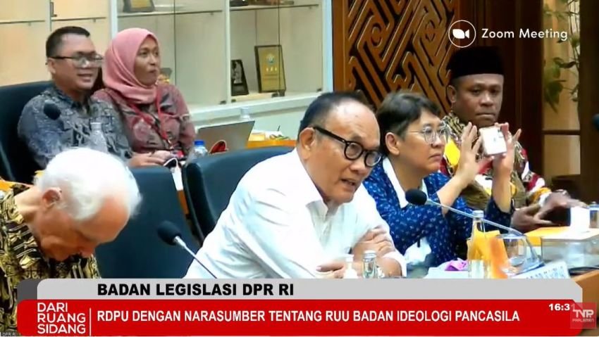 Mayjen TNI (Purn) Dr. Saurip Kadi Kritik Tajam Pembahasan RUU BPIP: “Pancasila Jangan Jadi Slogan Kosong”