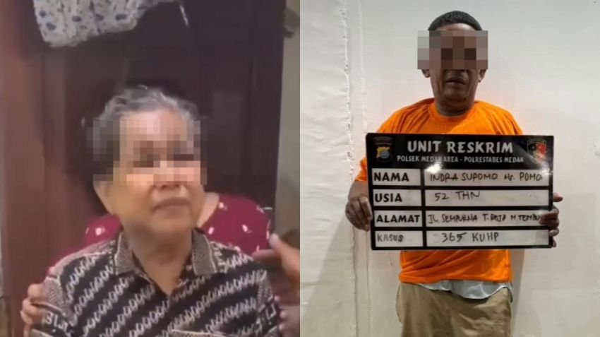 Terdesak Utang, Seorang Menantu Nekat Rampok dan Aniaya Mertuanya di Medan