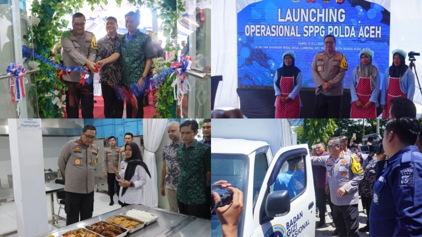 SPPG Polda Aceh Diresmikan: Wujud Nyata Polri dalam Mendukung Program Gizi Nasional