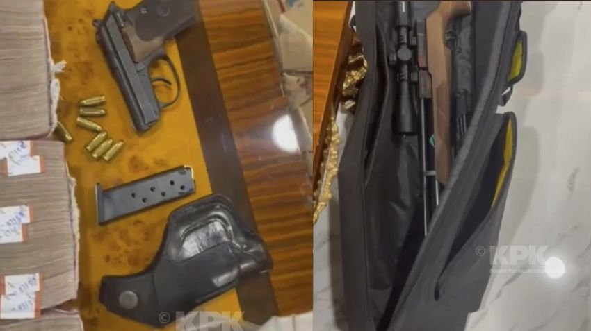 KPK Koordinasi dengan Polri soal Asal-usul Dua Senpi Temuan di Rumah Eks Kadis PUPR Sumut