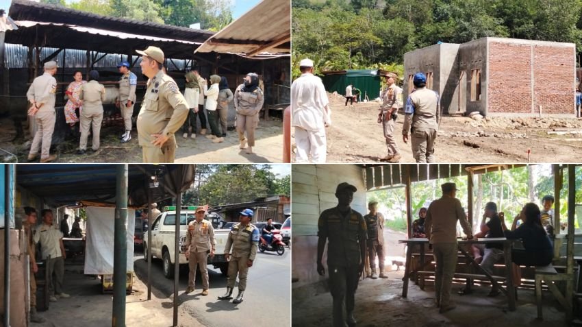 Satpol PP Padangsidimpuan Gencarkan Pengawasan Perda: Bangunan Tak Berizin, Ternak, dan Pakter Jadi Sorotan