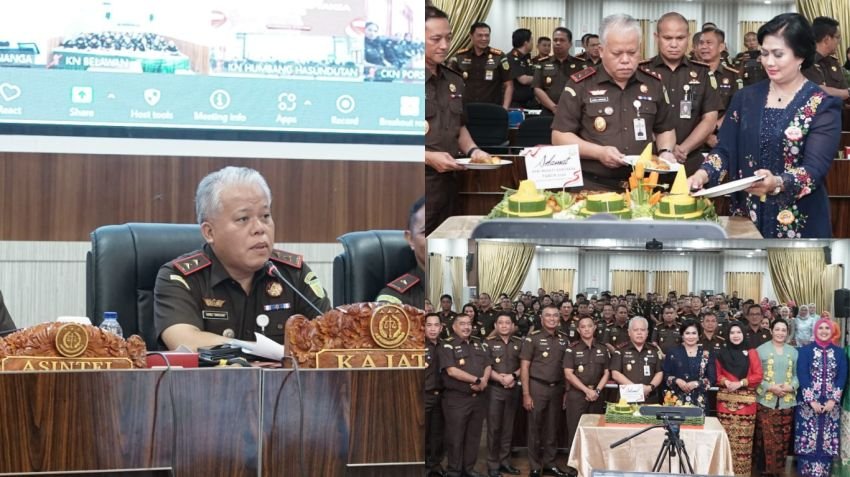 Kejati Sumut Gelar Syukuran Hari Bhakti Adhyaksa ke-65: Tegakkan Hukum yang Berkeadilan dan Junjung Martabat Manusia