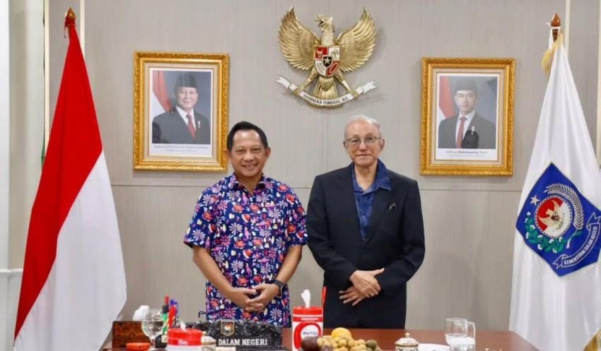 Wali Nanggroe Temui Mendagri Bahas Dana Otsus dan Arah Pembangunan Aceh