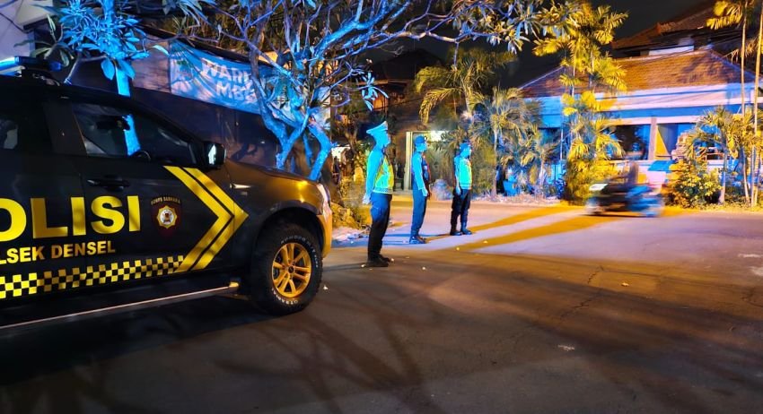 Polsek Densel Gelar Patroli Barcode Beat, Antisipasi Gangguan Kamtibmas di Wilayah Rawan