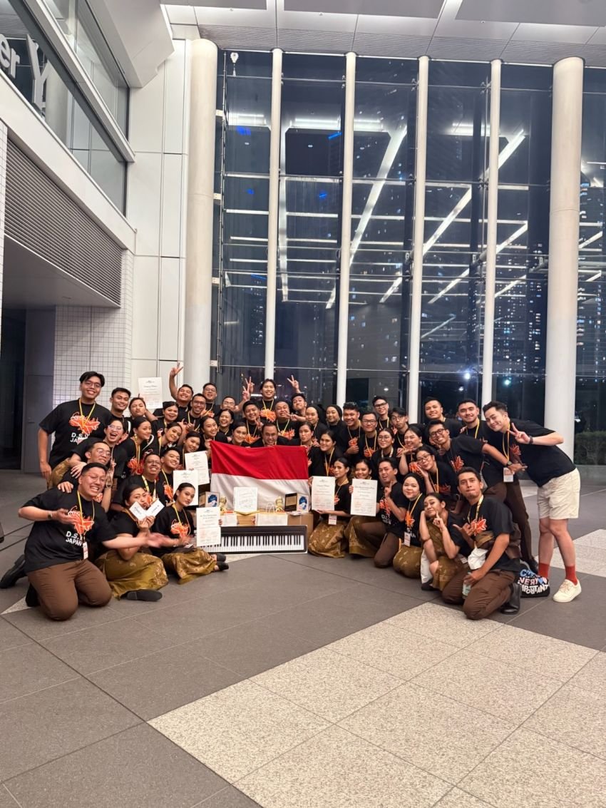 Dux Stella Voce Sabet Emas di Jepang, Harumkan Indonesia di Ajang Tokyo International Choir Competition 2025
