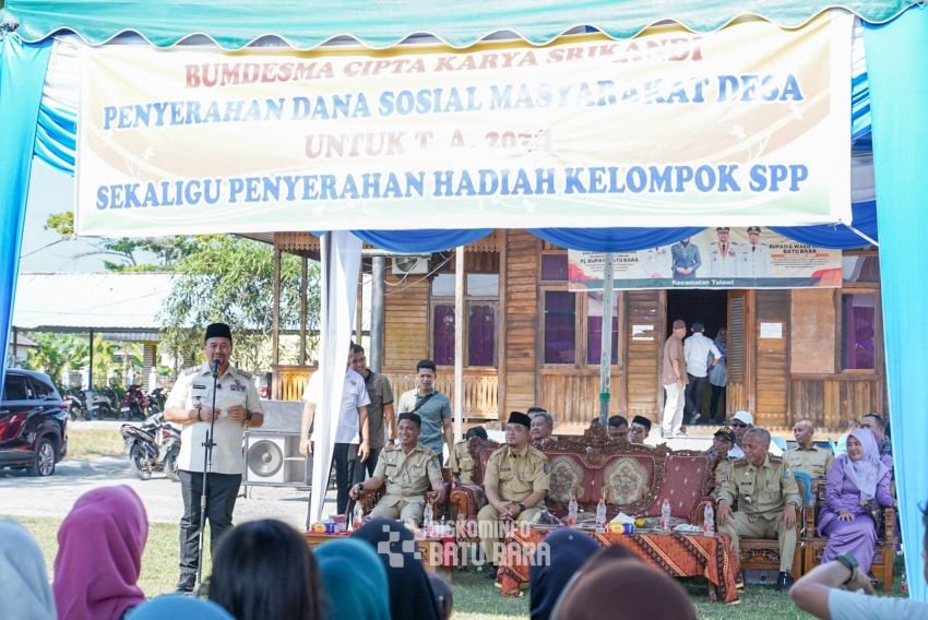 Bupati Batu Bara Apresiasi Pengurus Bumdesma di Kecamatan Talawi dan Kecamatan Datuk Tanah Datar