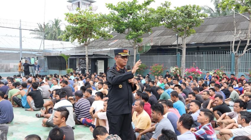 Kalapas Labuhan Ruku Ajak WBP Jaga Kesehatan, Tekankan Bahaya Perilaku Menyimpang dan Pentingnya Gaya Hidup Sehat