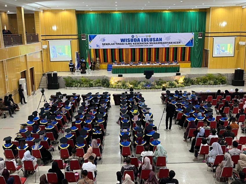 STIKes Muhammadiyah Aceh Kukuhkan 135 Lulusan, Siap Menuju Universitas Ahmad Dahlan