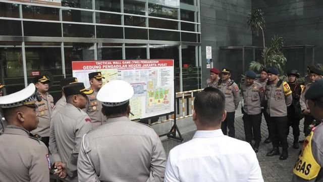 Demo Sidang Hasto Kristiyanto di PN Jakpus, Polisi Turunkan 1.082 Personel Tanpa Senpi