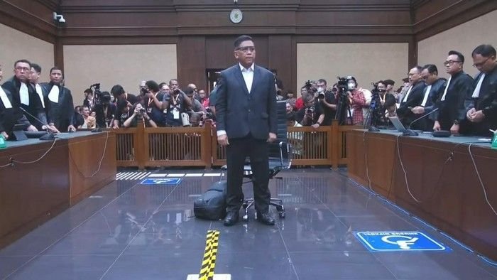 Sekjen PDIP Hasto Kristiyanto Jalani Sidang Vonis Kasus Suap PAW Harun Masiku