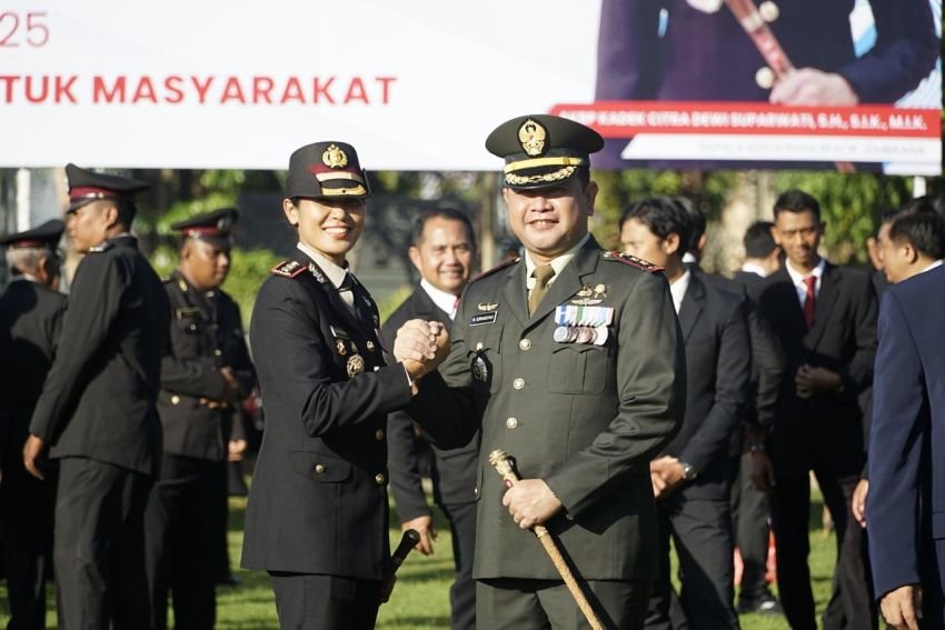 Dandim 1617/Jembrana Ucapkan Selamat HUT Bhayangkara ke-79, Tegaskan Sinergi TNI-Polri untuk Kamtibmas