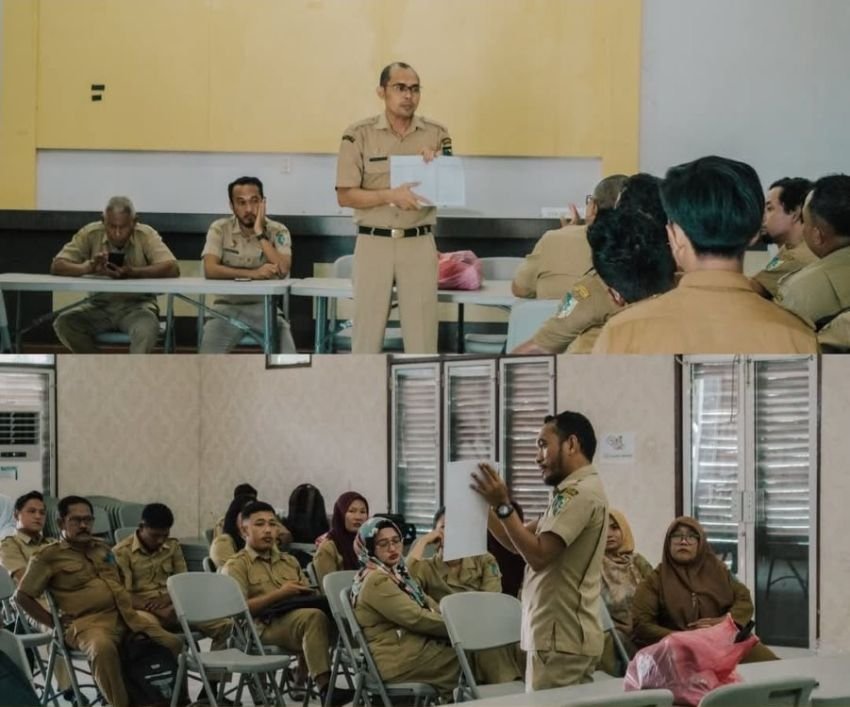 Bapenda Batu Bara Sosialisasikan Aplikasi E-PBB dan Pendataan PKB di Kecamatan Air Putih