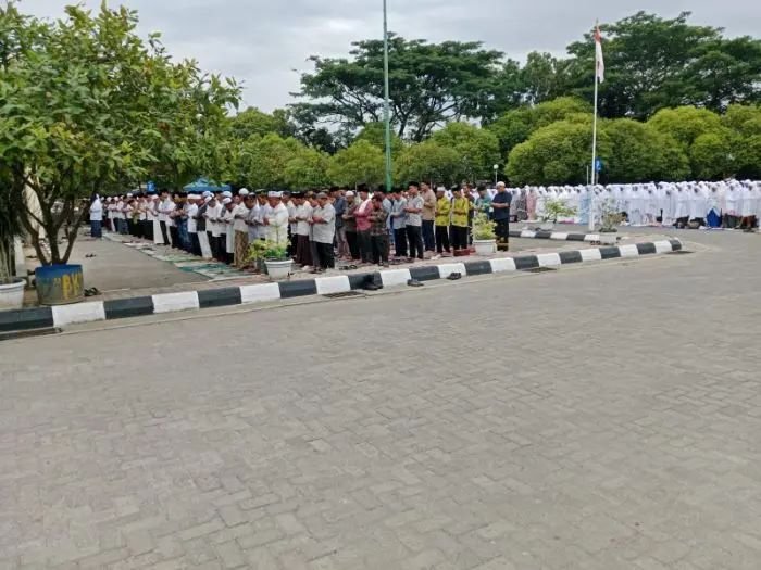Kemarau Panjang Sebabkan Kebakaran Lahan di Paluta, MUI dan Pemda Gelar Salat Istisqo untuk Doakan Hujan