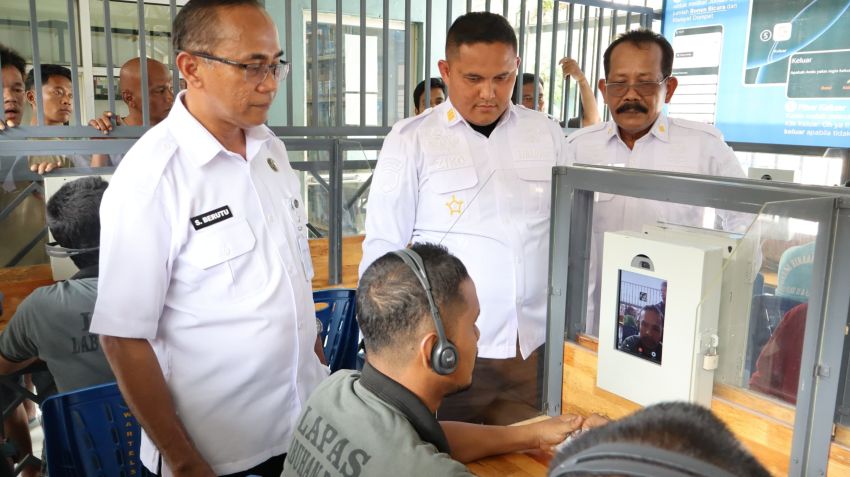 Permudah Komunikasi WBP dengan Keluarga, Lapas Labuhan Ruku Resmikan Wartelsuspas