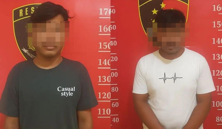 Polsek Beringin Tangkap Dua Pelaku Pengedar Uang Palsu di Deli Serdang, Sita Pecahan Rp100 Ribu