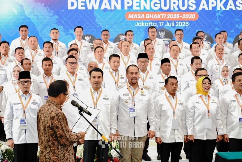 Bupati Batu Bara Dilantik Sebagai Wakil Ketua Umum Koordinator Bidang Politik Keamanan oleh Mendagri