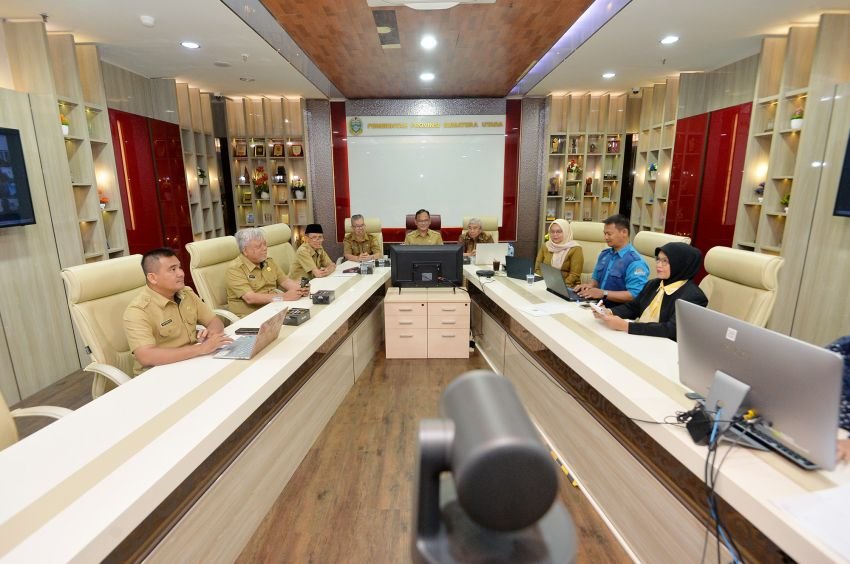 Pemprov Sumut Tegaskan Komitmen Keterbukaan Informasi Lewat Rakor PPID Se-Sumut