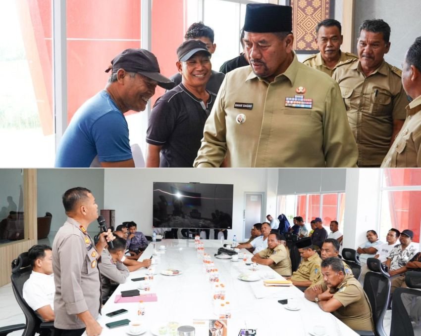 Upaya Sejahterakan Para Petani Sawit, Bupati Batu Bara Gelar FGD dengan Agen Sawit