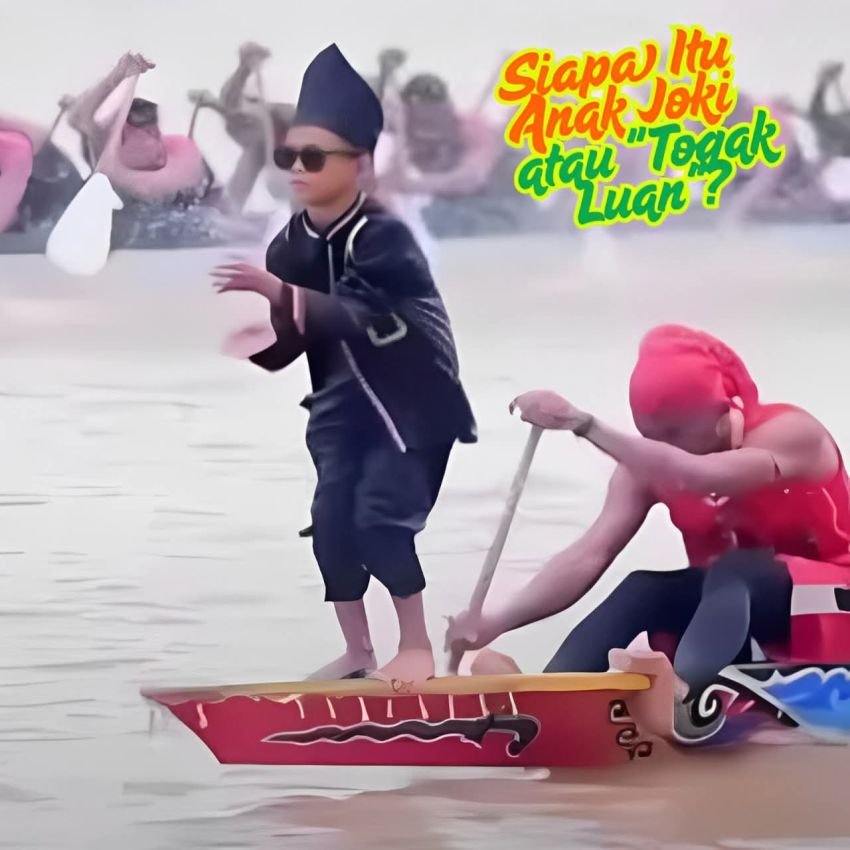 Aksi &ldquo;Togak Luan&rdquo; dalam Tradisi Pacu Jalur: Pahlawan Kecil dari Sungai Batang Kuantan