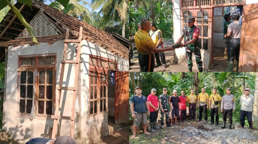 Yayasan Relawan Bali dan Mitra Bedah Rumah Pande Besi di Jembrana, Hadirkan Harapan Baru
