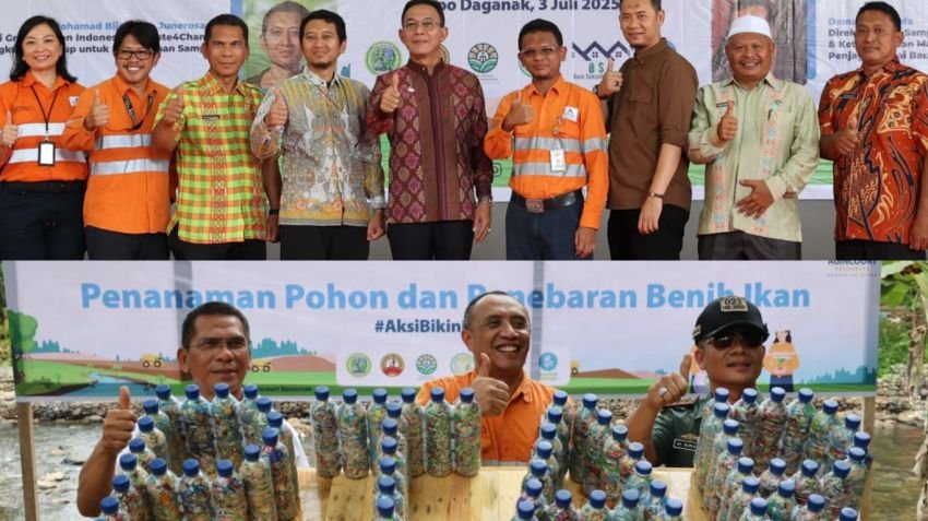 PT Agincourt Resources Luncurkan Program &ldquo;Ecobrick dari Hati untuk Bumi&rdquo; di Tapanuli Selatan