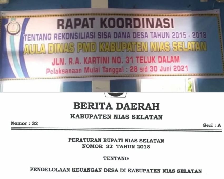 Serial Dana Desa Nias Selatan (Edisi 4): Perbup Berlaku, Verifikasi Mandek, Siapa Bertanggung Jawab?