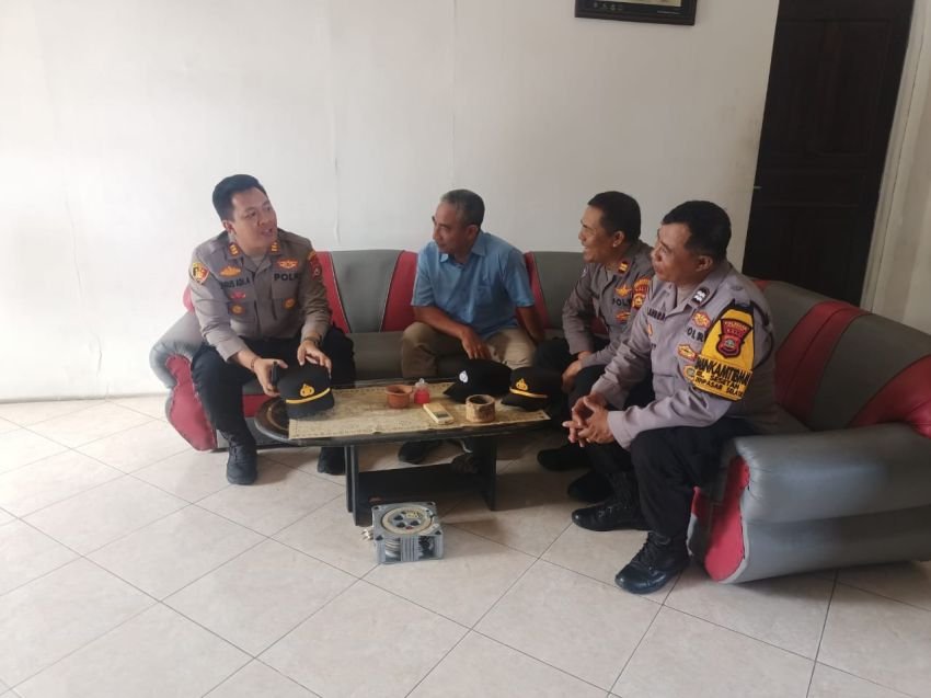 Kapolsek Denpasar Selatan Sambang Komunitas Taxi Bluebird, Dorong Peran Aktif Cegah Gangguan Kamtibmas