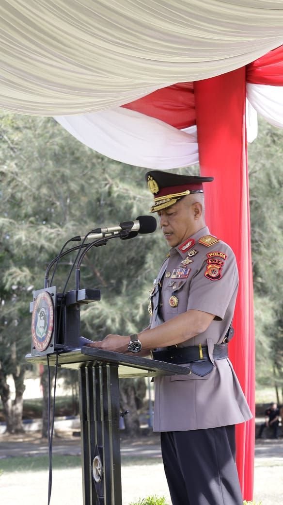 Wakapolda Aceh Buka Pendidikan Pembentukan Bintara Polri 2025-2026 di SPN Seulawah