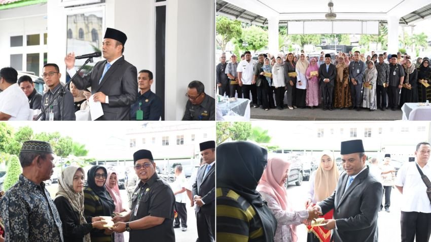 Pemko Padangsidimpuan Salurkan Tali Asih bagi PNS Purna Bakti dan Ahli Waris
