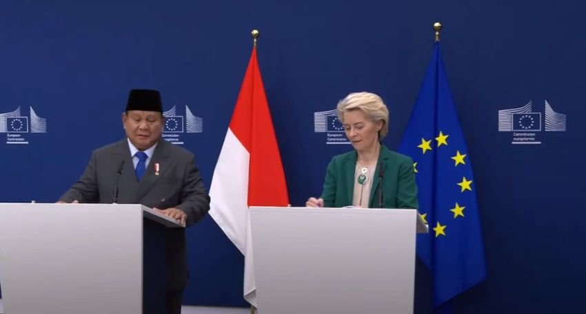 IEU-CEPA Rampung September Usai 10 Tahun Negosiasi, Prabowo: Tak Ada Perbedaan Pendapat dengan Uni Eropa