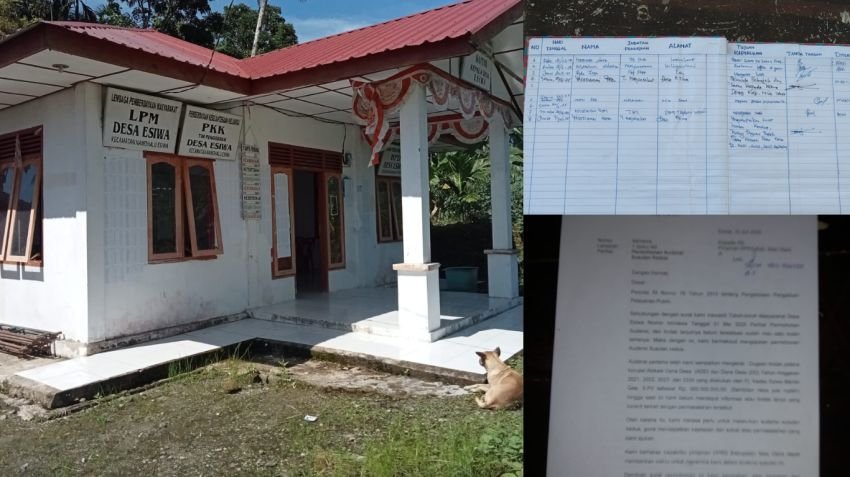 Dana Desa Esiwa Belum Cair, SPJ 2024 Masih Misterius