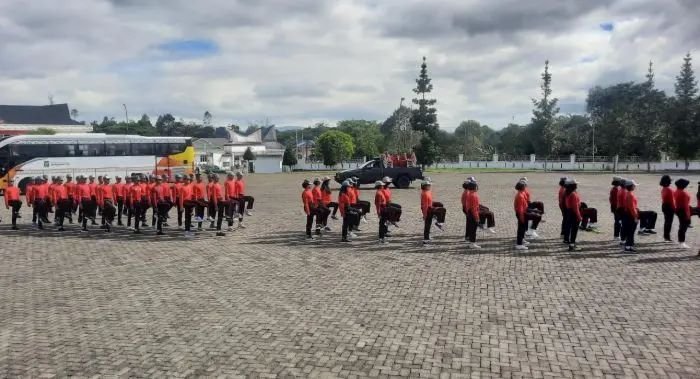 54 Anggota Paskibraka Simalungun Ikuti Diklat Jelang HUT ke-80 RI, Dua Lolos Seleksi Provinsi