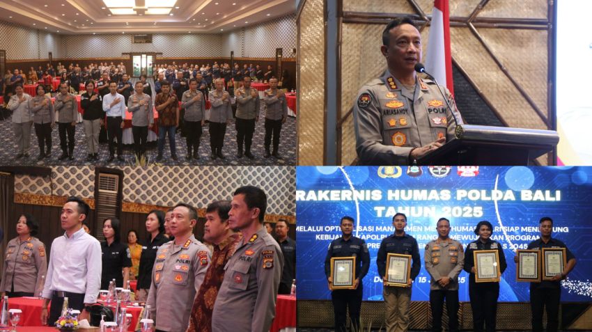 Bid Humas Polda Bali Gelar Rakernis T.A. 2025, Tingkatkan Kapasitas dan Kualitas Fungsi Kehumasan