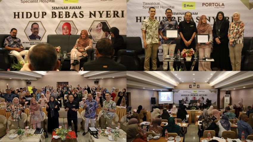 Tawakkal Specialist Hospital Malaysia Gelar Seminar Kesehatan “Hidup Bebas Nyeri” di Banda Aceh
