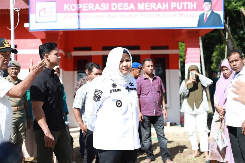 Wabup Madina Tinjau Kesiapan KMP Sibanggor Jae Jelang Peluncuran Nasional oleh Presiden Prabowo