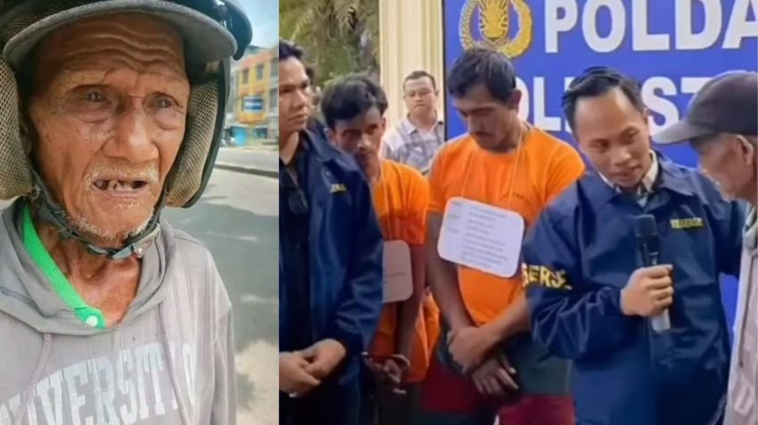 Kakek Penarik Becak Disabilitas Jadi Korban Begal di Medan, Pelaku Telah Diamankan