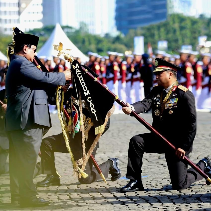 Polda Aceh Raih Tanda Kehormatan Nugraha Sakanti dari Presiden RI pada Hari Bhayangkara ke-79