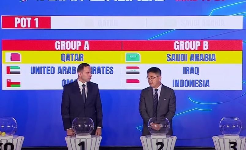 Hasil Drawing Ronde 4 Kualifikasi Piala Dunia 2026: Indonesia Satu Grup dengan Arab Saudi dan Irak